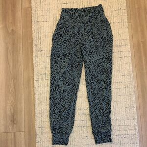 Athleta Animal Patterned Salutation Joggers